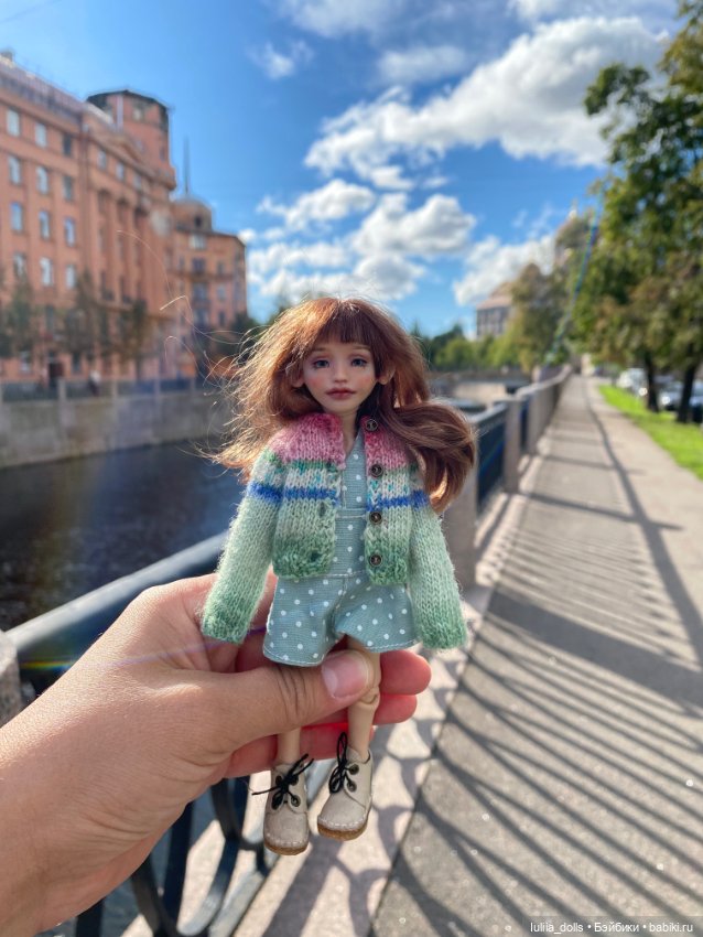 Пики гуляет по Питеру — Домашние фото авторских кукол: личные коллекции (фото 7)