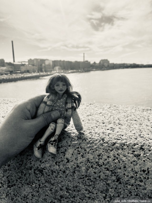 Пики гуляет по Питеру — Домашние фото авторских кукол: личные коллекции (фото 3)