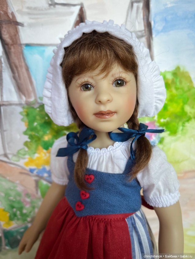 Чудеса случаются :) Ganseliesel со своим гусёнком от Heidi Plusczok (фото 6)