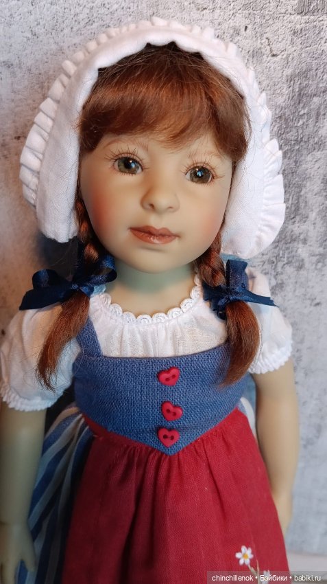 Чудеса случаются :) Ganseliesel со своим гусёнком от Heidi Plusczok