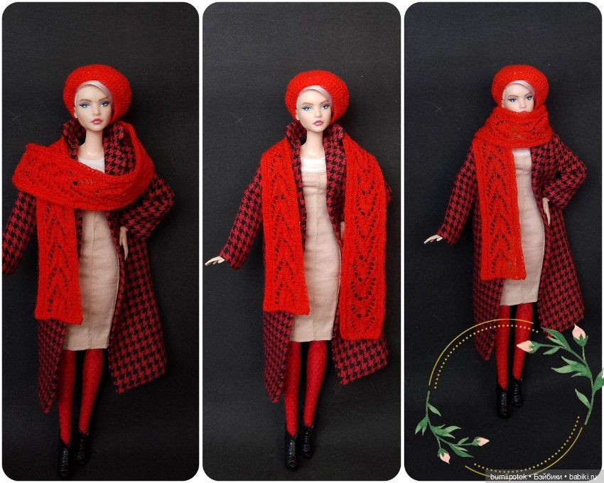 Немного вязаного для моих любимиц Барби и не только (фото 7)