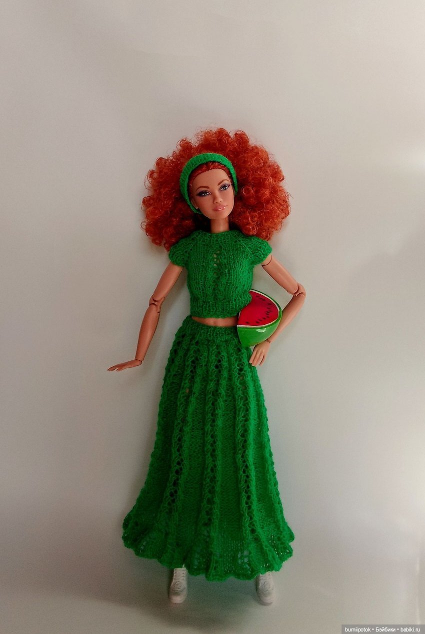 Немного вязаного для моих любимиц Барби и не только (фото 9)
