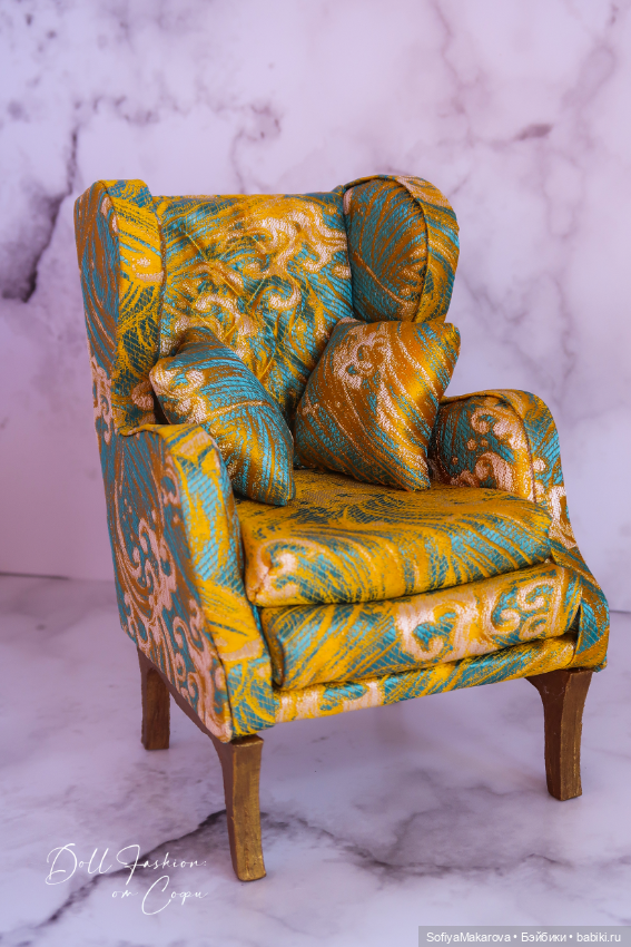 Диванная роскошь для кукол