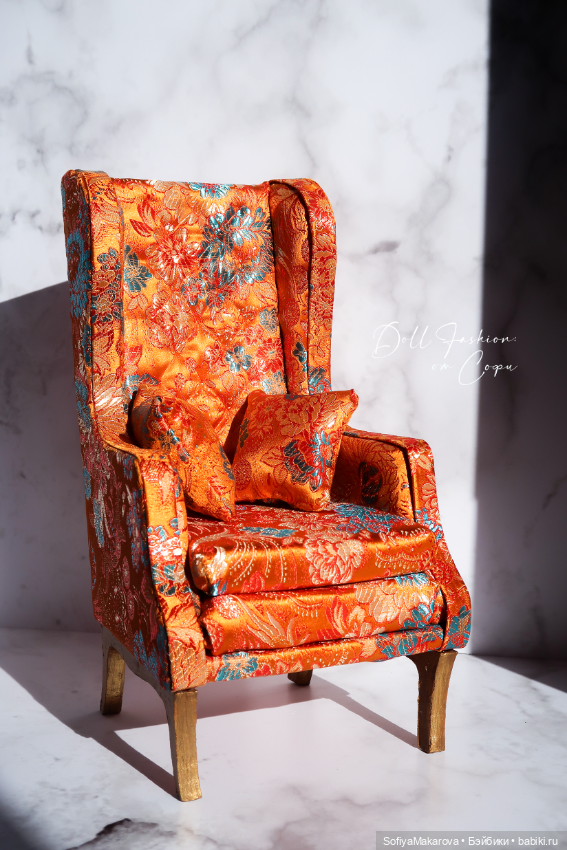 Диванная роскошь для кукол