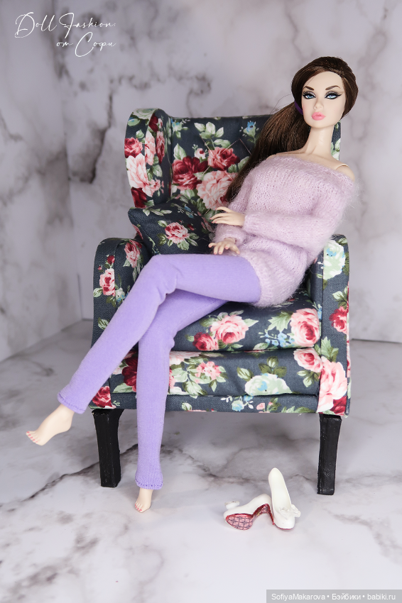 Диванная роскошь для кукол (фото 4)