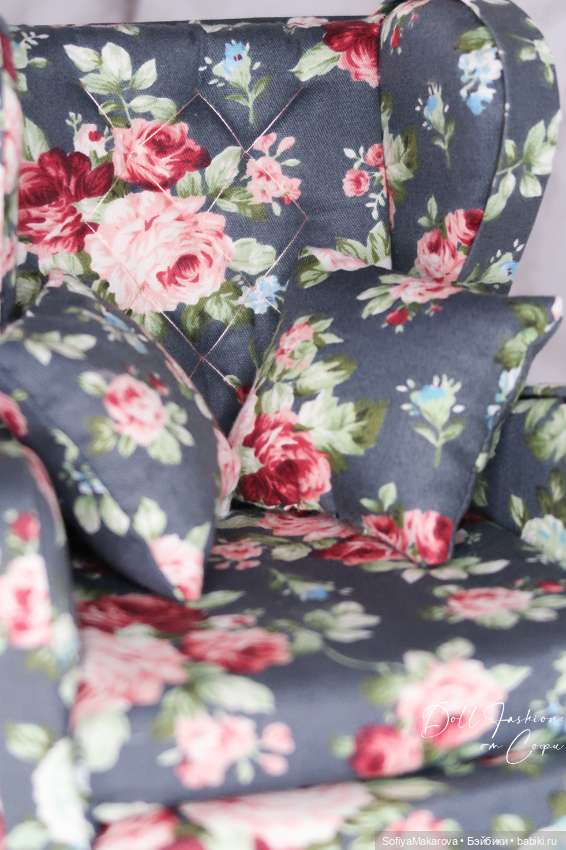 Диванная роскошь для кукол (фото 5)