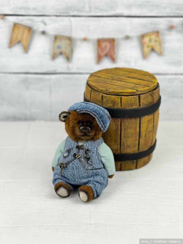 Тедди мишка Семён с дружочком (фото 3)