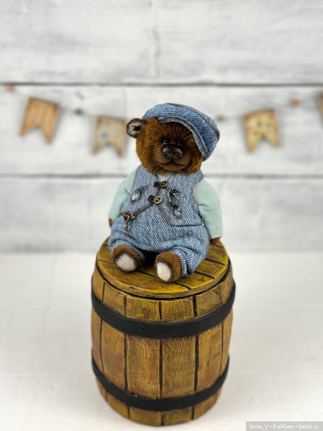 Тедди мишка Семён с дружочком (фото 2)