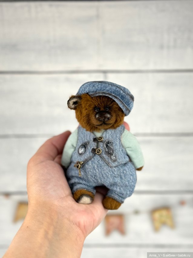 Тедди мишка Семён с дружочком (фото 4)