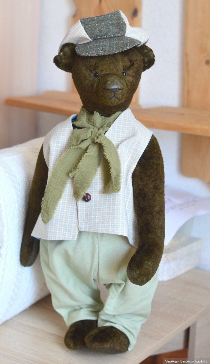 Острые медвежьи козырьки — Авторские мишки Тедди и друзья: фото (фото 9)