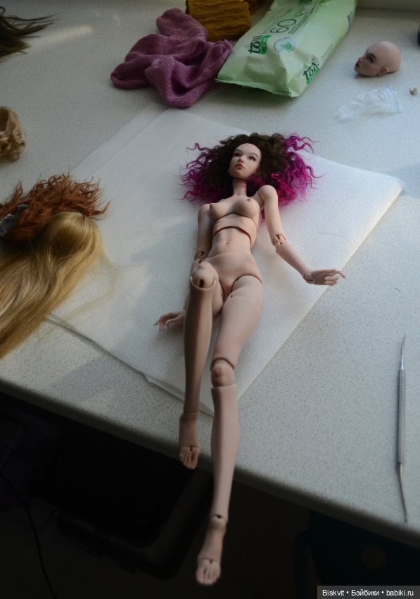 Новая девочка Марта — Авторские шарнирные куклы своими руками: лепка