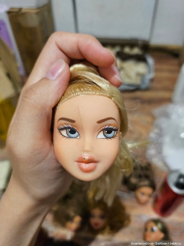 Помогите найти материал для заделывания дырки на кукле (фото 4)