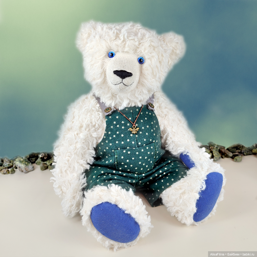 Мишка Тедди Изумруд — Авторские мишки Тедди и друзья: фото (фото 3)