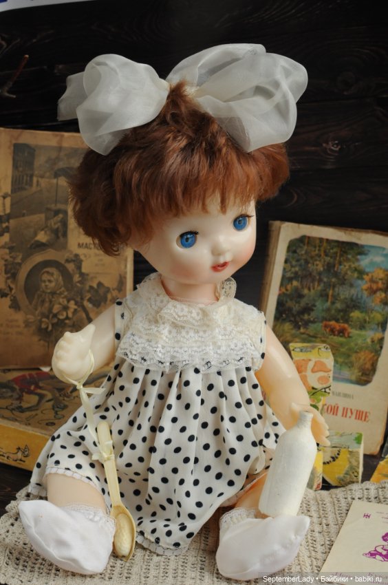 Непослушная Аленка — Игрушки СССР и советского детства: резиновые