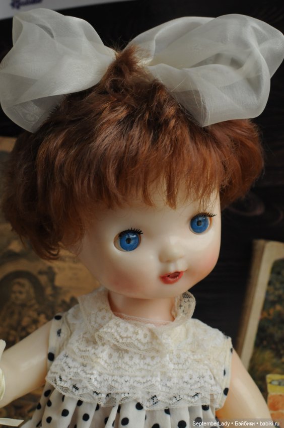 Непослушная Аленка — Игрушки СССР и советского детства: резиновые (фото 2)