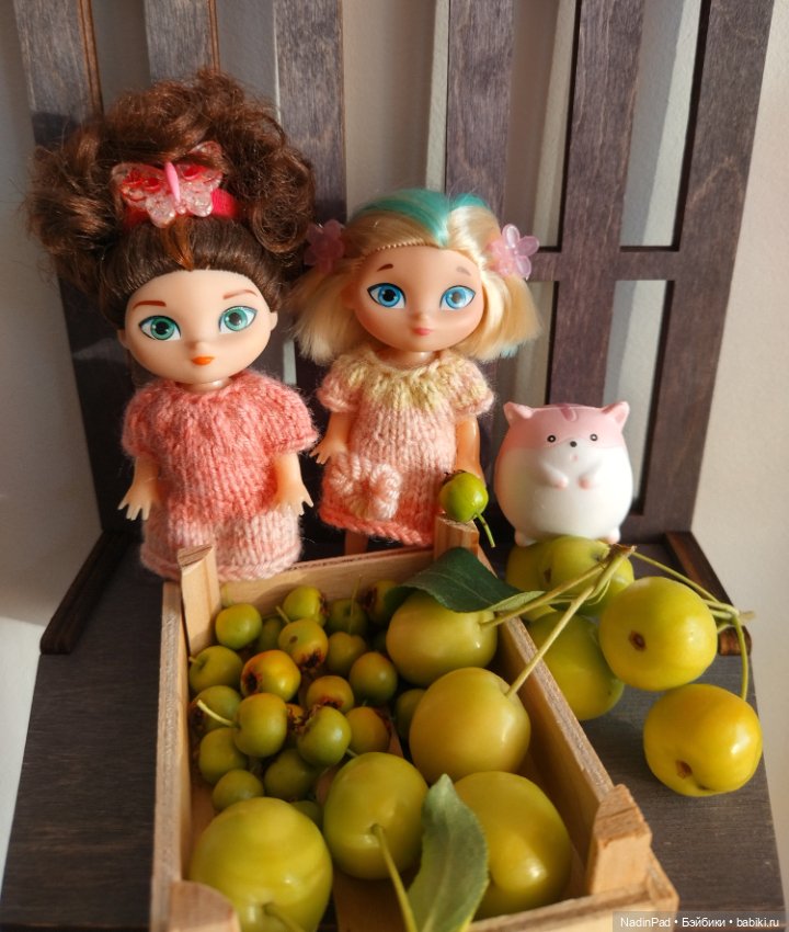 Девочки и ящик для фруктов (фото 8)