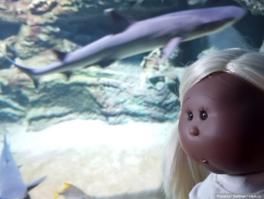 Уля в океанариуме — Куклы Nines d'Onil (Нинес): Миа (Mia)