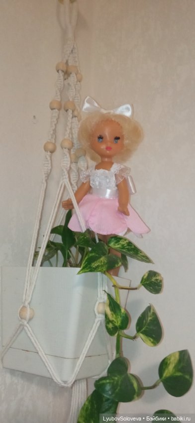 Моя Лина Дюймовочка — Советские винтажные куклы (СССР): Ленигрушка (фото 5)