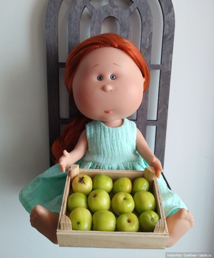 Мотя и яблоки — Куклы Nines d'Onil (Нинес): Миа (Mia) (фото 7)