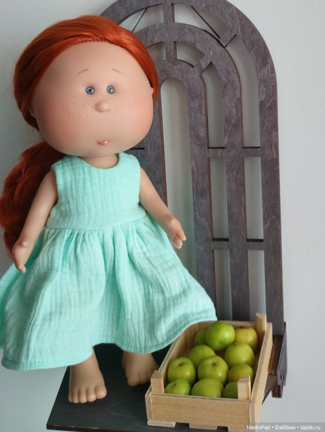 Мотя и яблоки — Куклы Nines d'Onil (Нинес): Миа (Mia) (фото 3)