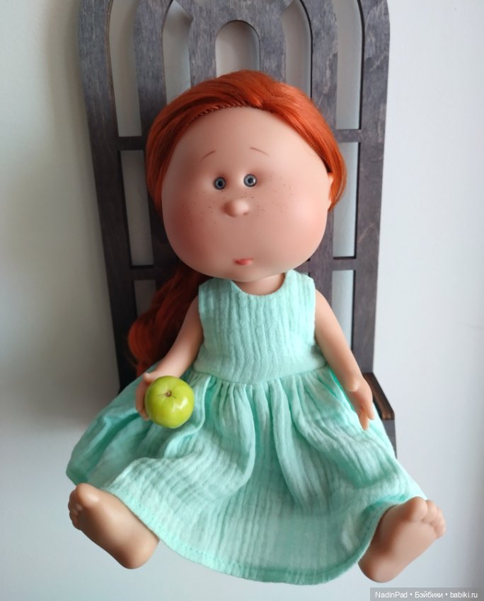 Мотя и яблоки — Куклы Nines d'Onil (Нинес): Миа (Mia) (фото 4)