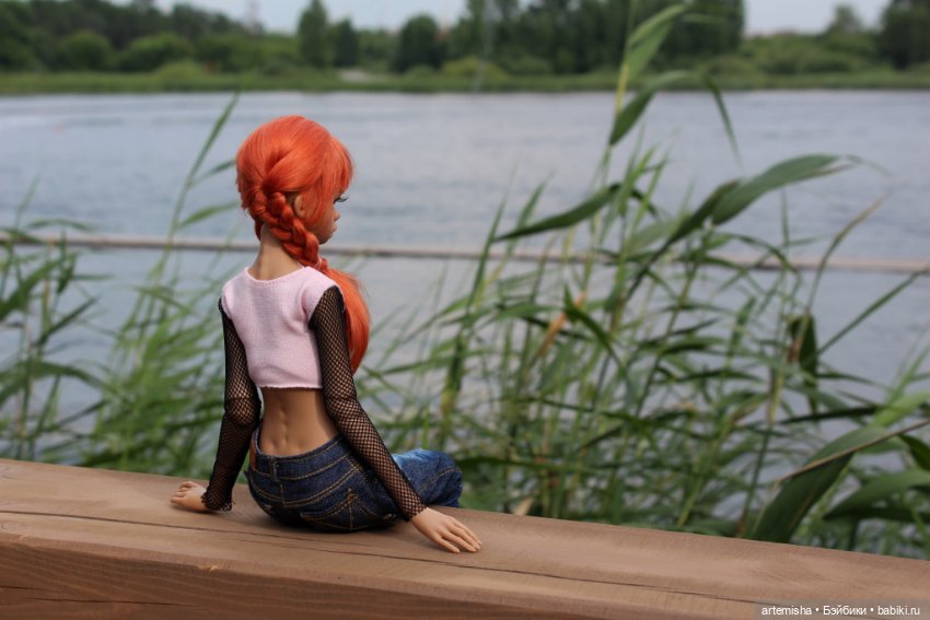 София на прогулке — Куклы Milim Studio (Милим): российские БЖД