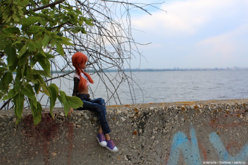 София на прогулке — Куклы Milim Studio (Милим): российские БЖД (фото 8)