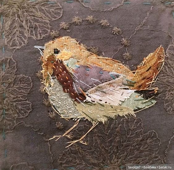 "Зарисовки" в стиле боро — Вышивка крестиком