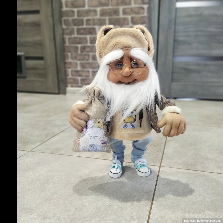 Стиляга домовой — Куклы из капрона и чулочной техники: авторские игрушки (фото 4)