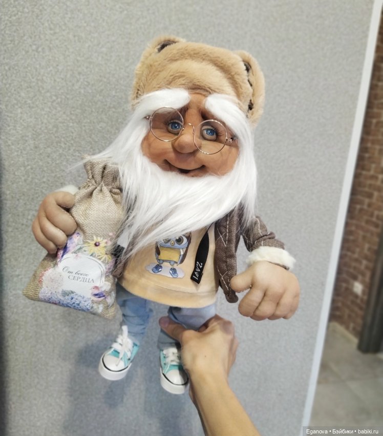 Стиляга домовой — Куклы из капрона и чулочной техники: авторские игрушки (фото 2)