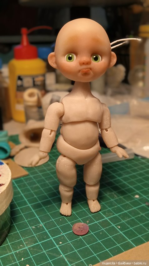 Малюся — Авторские шарнирные куклы своими руками: лепка