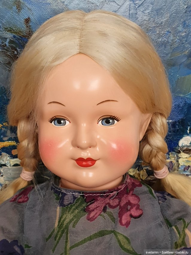 Новая прессопилочная кукла. Промигрушка, Ленинград