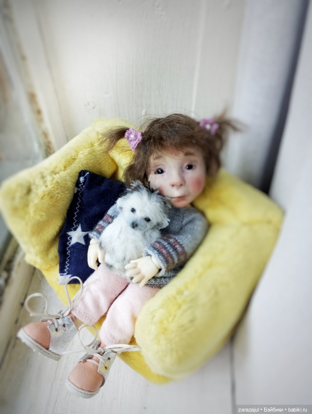 Фимка и очень маленький ежик