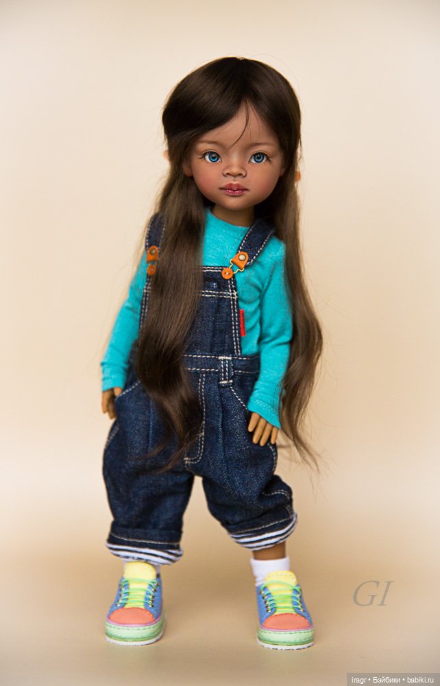 Пиппа, ООАК Паола — ООАК Paola Reina (Паола Рейна) и испанских кукол: перерисовка (фото 10)