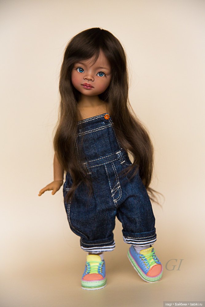 Пиппа, ООАК Паола — ООАК Paola Reina (Паола Рейна) и испанских кукол: перерисовка (фото 6)