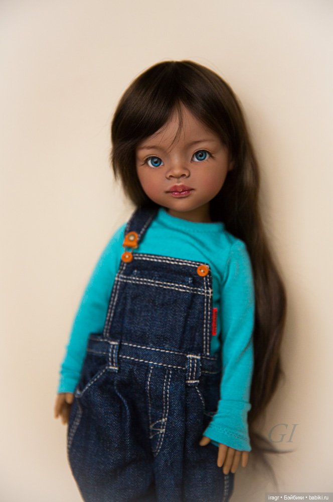 Пиппа, ООАК Паола — ООАК Paola Reina (Паола Рейна) и испанских кукол: перерисовка (фото 8)