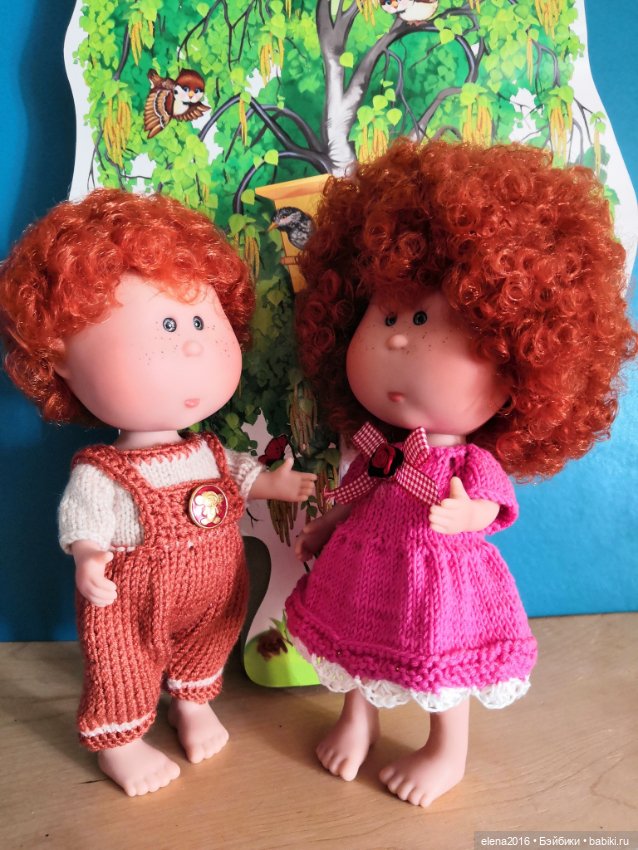 Рыжая малышня — Испанские куклы (разное): Vestida de Azul (фото 9)