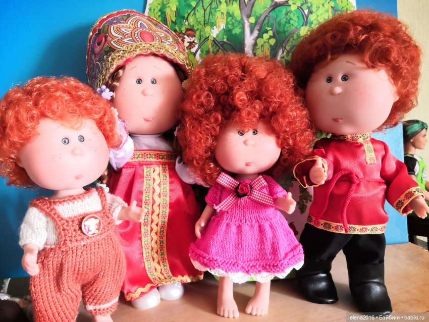 Рыжая малышня — Испанские куклы (разное): Vestida de Azul