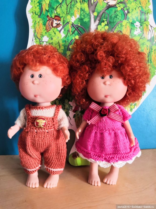 Рыжая малышня — Испанские куклы (разное): Vestida de Azul (фото 8)