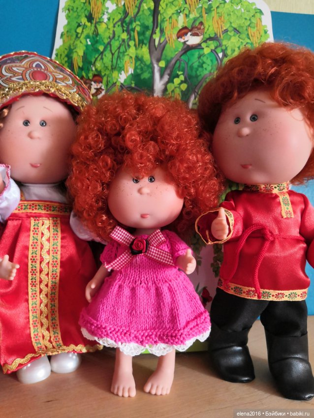 Рыжая малышня — Испанские куклы (разное): Vestida de Azul