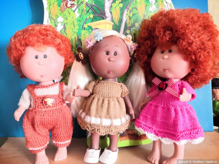 Рыжая малышня — Испанские куклы (разное): Vestida de Azul (фото 10)