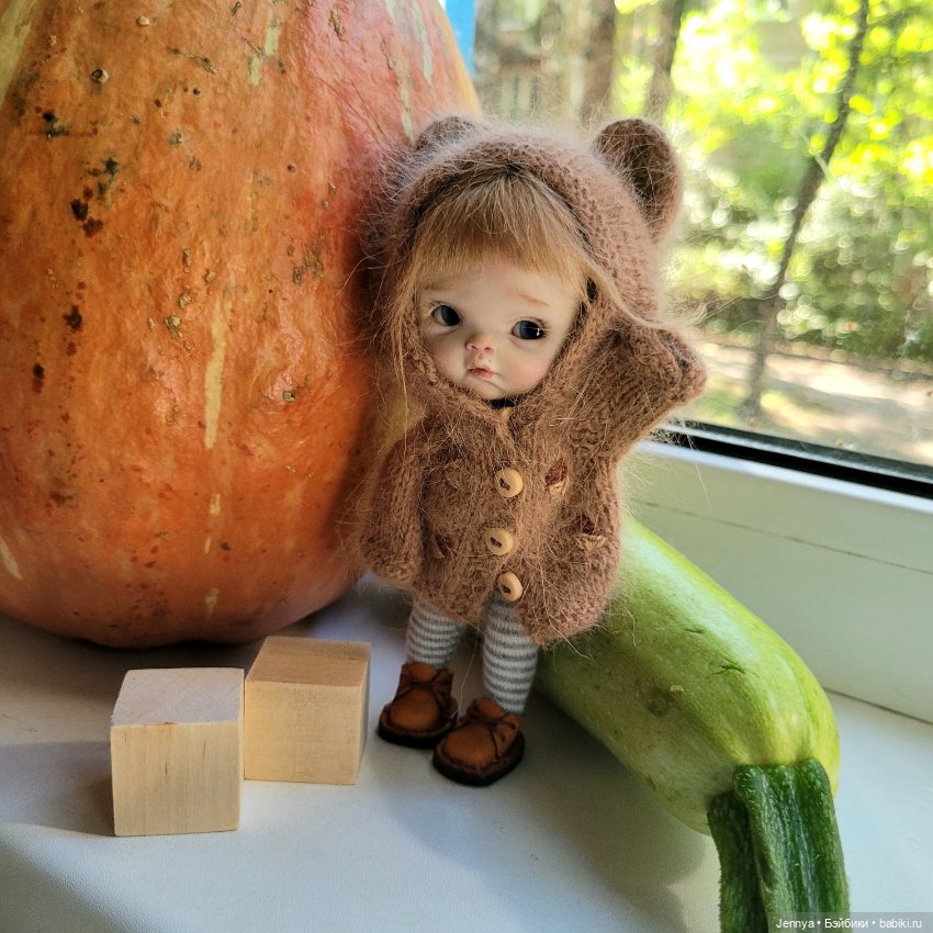 Скоро осень?🍂 🎃 — Куклы и тела Obitsu 11 (Ob11): гибриды (фото 10)