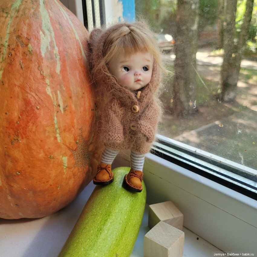Скоро осень?🍂 🎃 — Куклы и тела Obitsu 11 (Ob11): гибриды (фото 5)