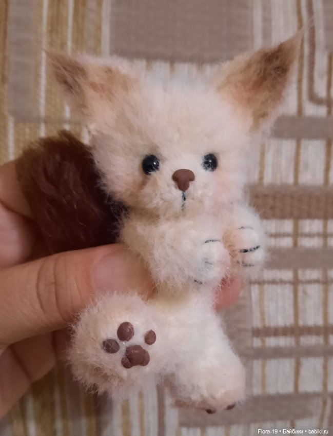 Бельчонок Альбинос — Вязаные игрушки и амигуруми: крючком (фото 7)