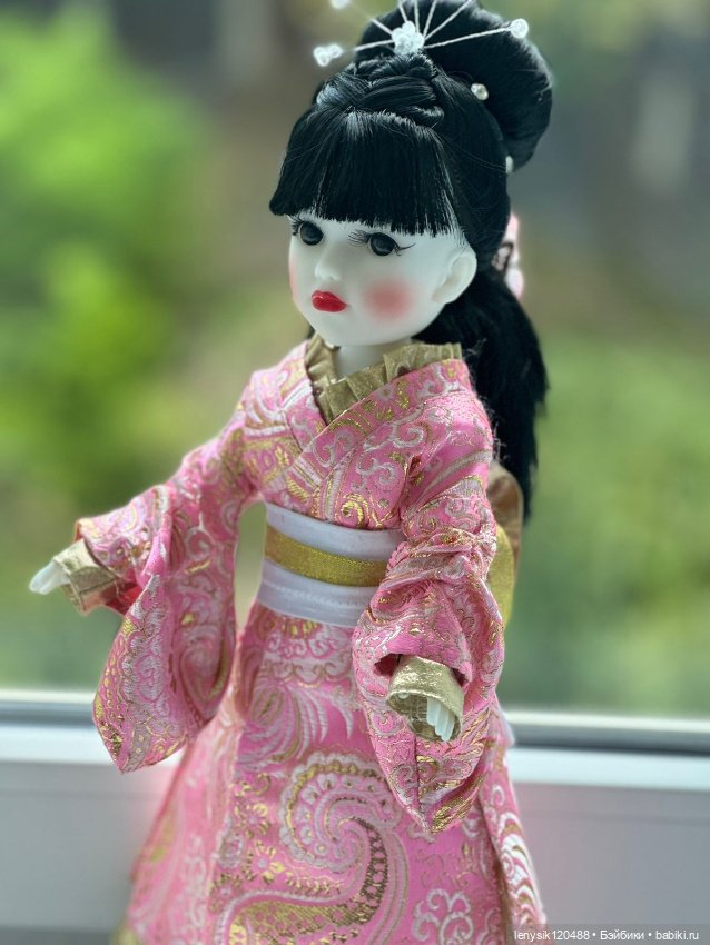 Гейша. Самая необычная кукла моей коллекции (фото 8)