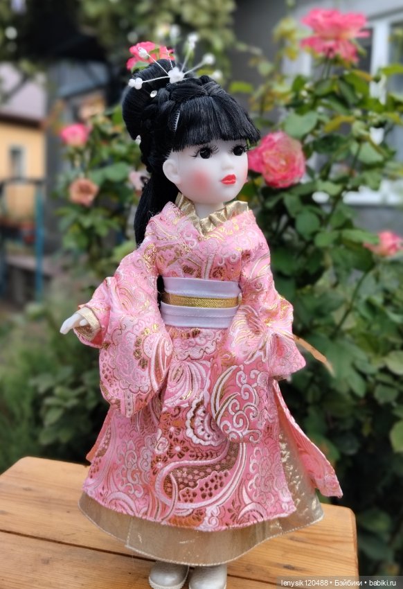 Гейша. Самая необычная кукла моей коллекции (фото 5)