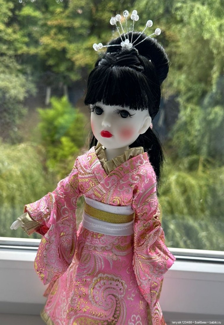 Гейша. Самая необычная кукла моей коллекции (фото 9)