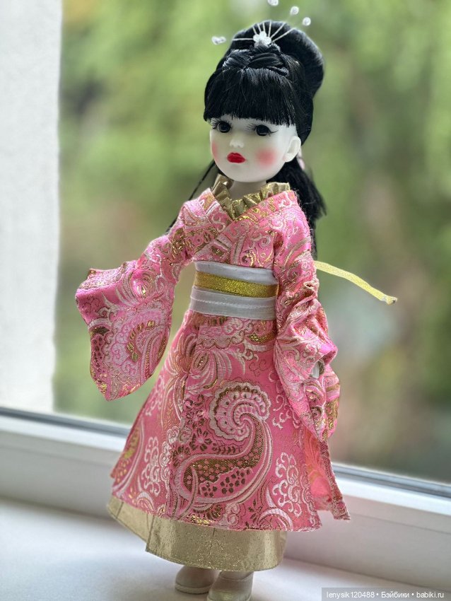 Гейша. Самая необычная кукла моей коллекции (фото 6)