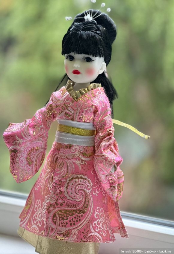 Гейша. Самая необычная кукла моей коллекции (фото 2)