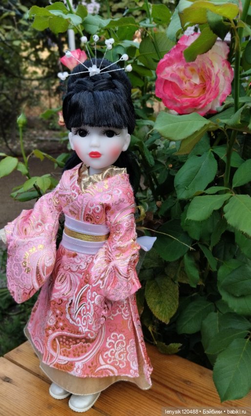 Гейша. Самая необычная кукла моей коллекции (фото 4)